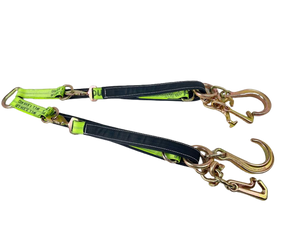 Multi-Bridle | Snap Hook | 8" J Hooks | RTJ Cluster Hooks | Fully Reinforced | Diamond Weave