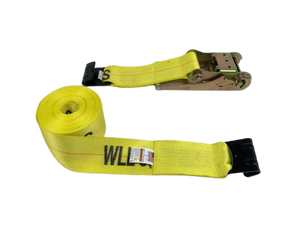 4" x 50' Ratchet Assembly with Flat Hook