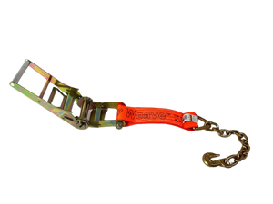 4" DIMAOND WEAVE Ratchet with Chain End