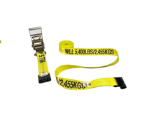 Load image into Gallery viewer, 3&quot; x 30&#39; Ratchet Assembly with Flat Hook

