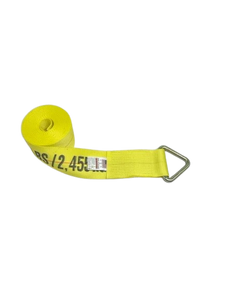 4" x 30' Winch Strap with D Ring