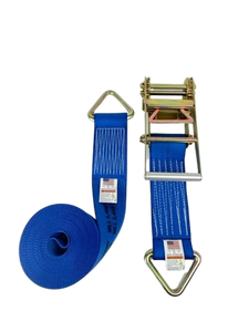 4" x 30' DIAMOND WEAVE Ratchet Assembly with D RING