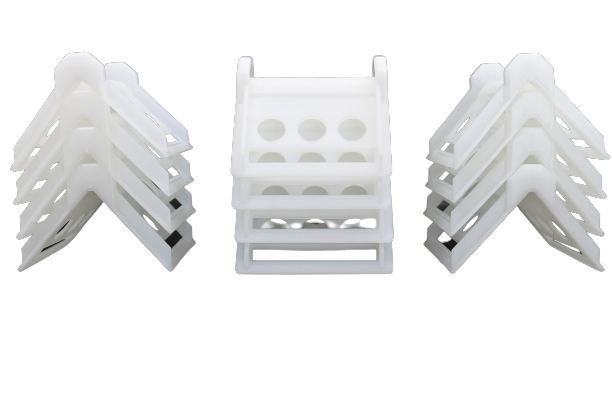 White Plastic Corner Edge Protectors for Cargo Loads Pack of 12