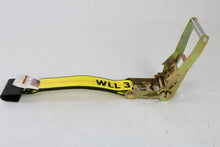 Load image into Gallery viewer, 8 Pack Professional Grade BIG YELLOW 2&quot; x 27&#39; Ratchet Strap with Flat Hooks - 3333lb WLL
