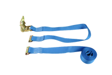 Load image into Gallery viewer, 2&quot; x 20&#39; Blue Interior Van Strap Ratchet Assembly | Pack of 10 | E-Track Fitting
