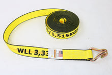 Load image into Gallery viewer, 8-Pack Professional Grade BIG YELLOW 2&quot; x 27&#39; Ratchet Strap with Wire Hooks - 3333lb WLL
