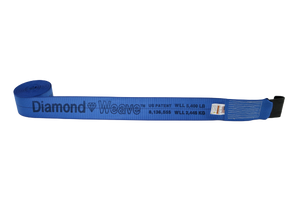 4" x 30' Diamond Weave Winch Straps with Flat Hook | Pack of 8