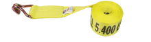 Load image into Gallery viewer, 4&quot; x 30&#39;  Winch Strap with Wire Hook (single)
