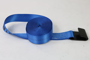 2" x 30' Strap with Flat Hook | BLUE