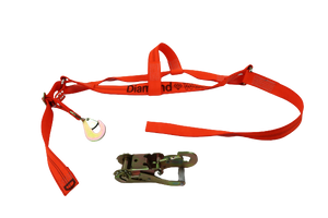 Orange Diamond Weave Tire Bonnet with Snap Hook Ratchets | Pack of 4