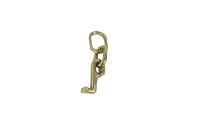 Load image into Gallery viewer, Forged T-Frame Hook on Welded Link with Extra Oval Ring
