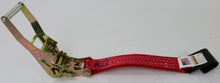 Load image into Gallery viewer, 2&quot; Ratchet with Flat Hook End
