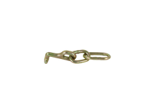Load image into Gallery viewer, Forged T-Frame Hook on Welded Link with Extra Oval Ring
