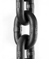 3/8 Grade 100 Peerless Chain cut pieces by the ft