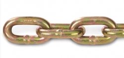 1/2" Diameter Grade 70 Chain cut pieces by the ft. Get only what you NEED