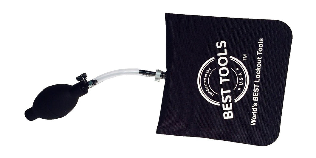 Black Air Wedge Lock Out Tool with Ballistic Nylon Bag