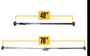 Adjustable Ratcheting Cargo Bar